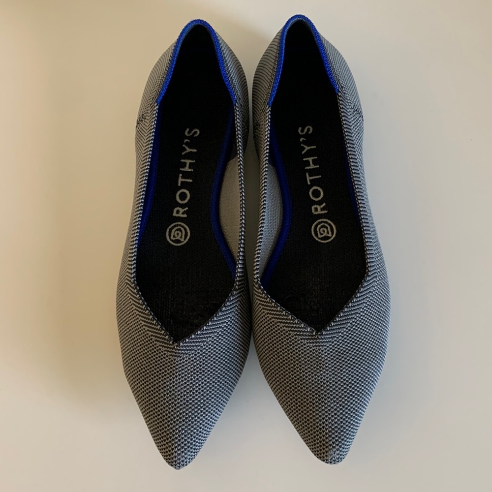 Rothy’s The Point Cloud Grey Birdseye